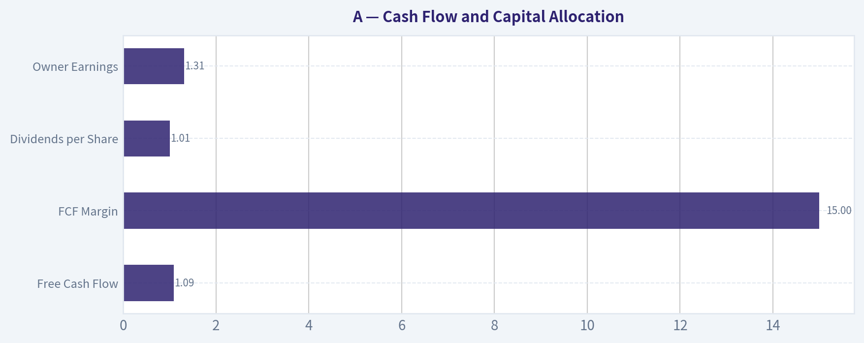 Cash Flow and Capital Allocation