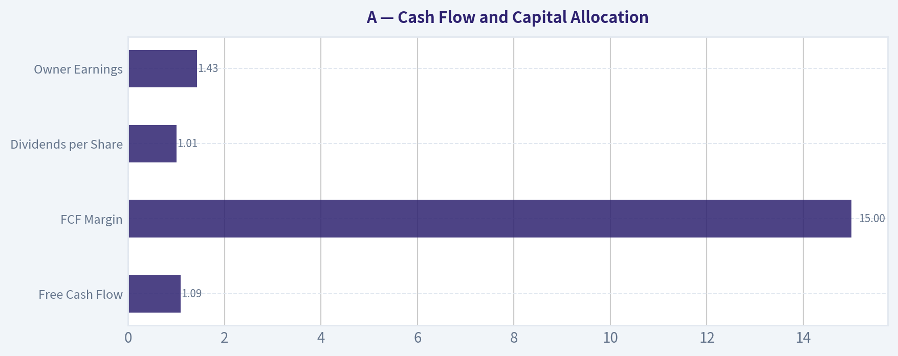 Cash Flow and Capital Allocation