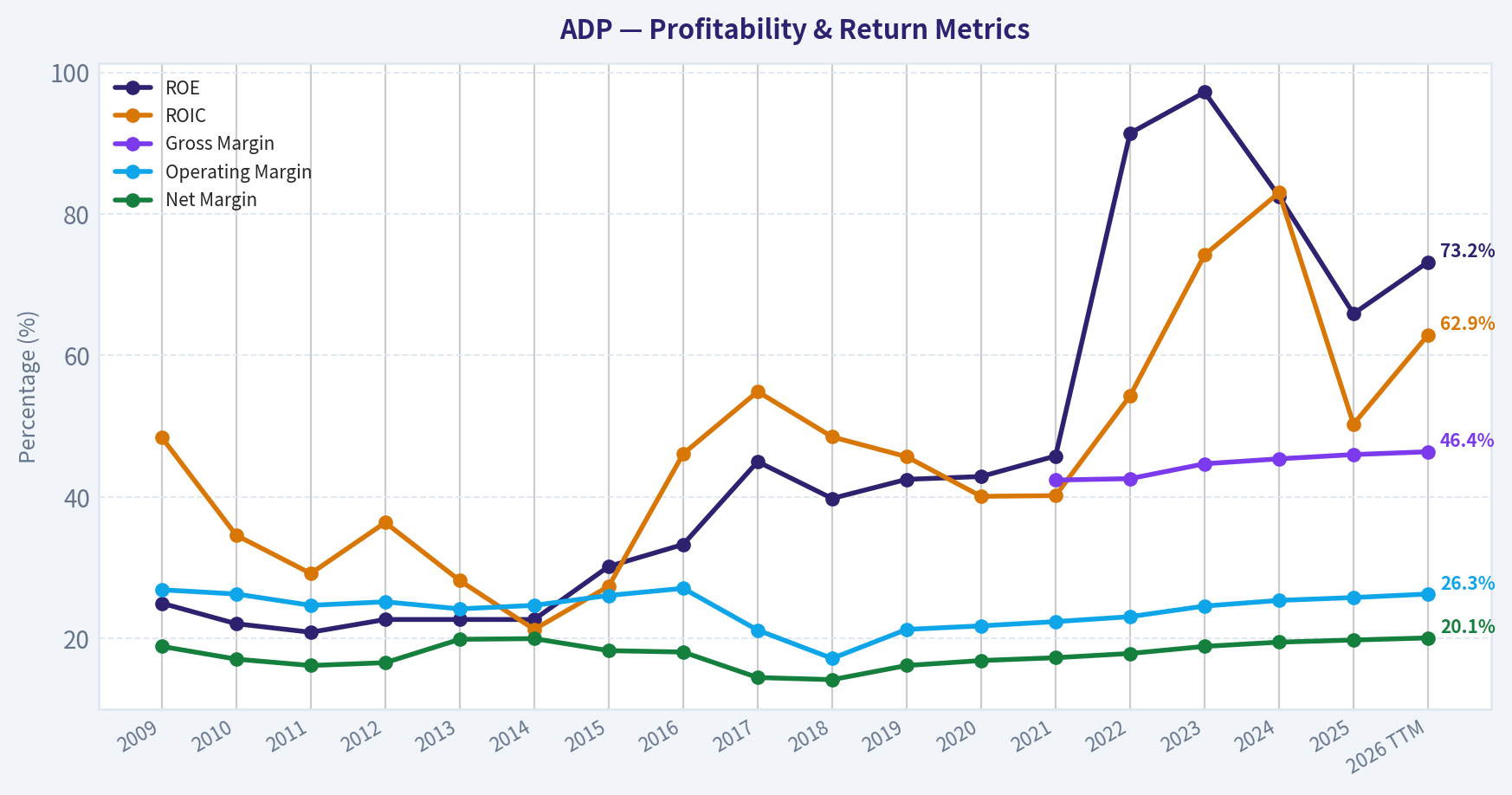 Year Financial Metrics (Profitability)