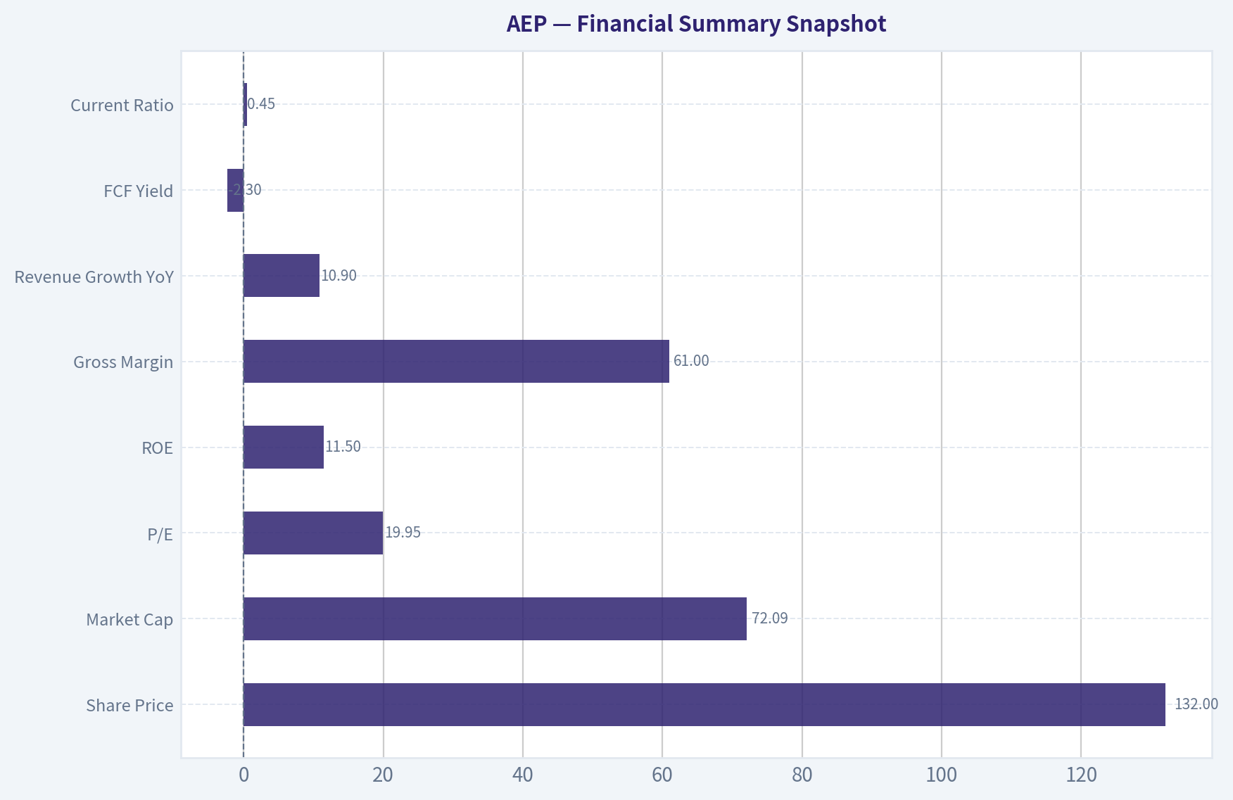 Financial Summary Snapshot
