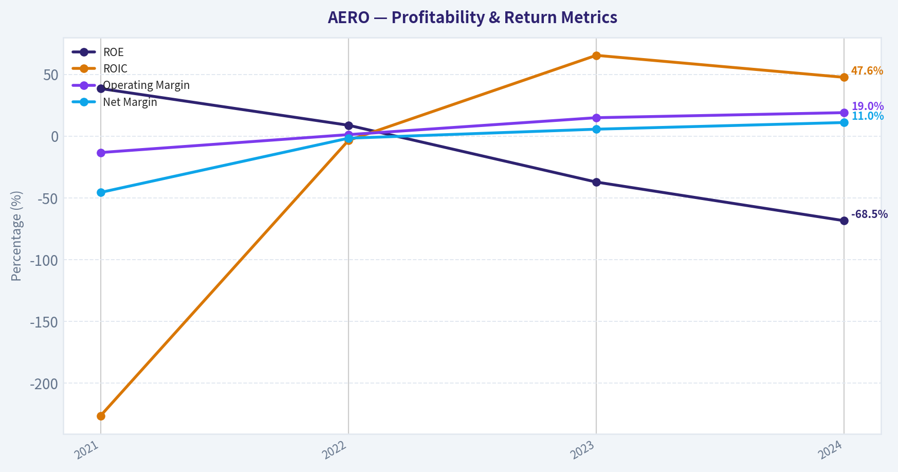 Year Financial Metrics (Profitability)