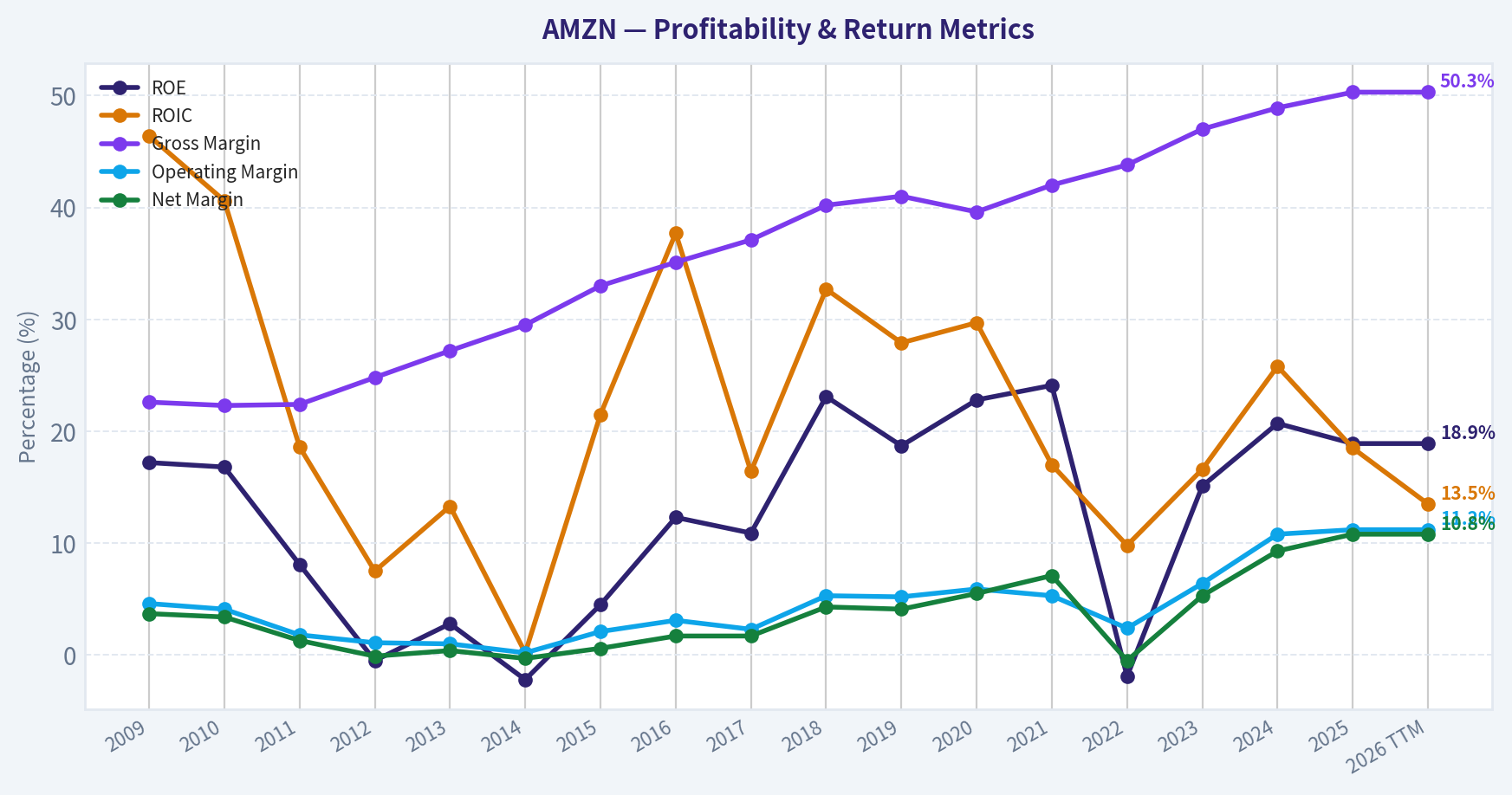 Year Financial Metrics (Profitability)