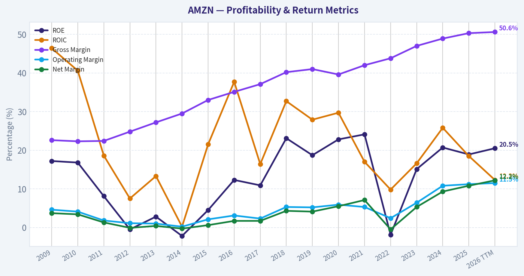 Year Financial Metrics (Profitability)