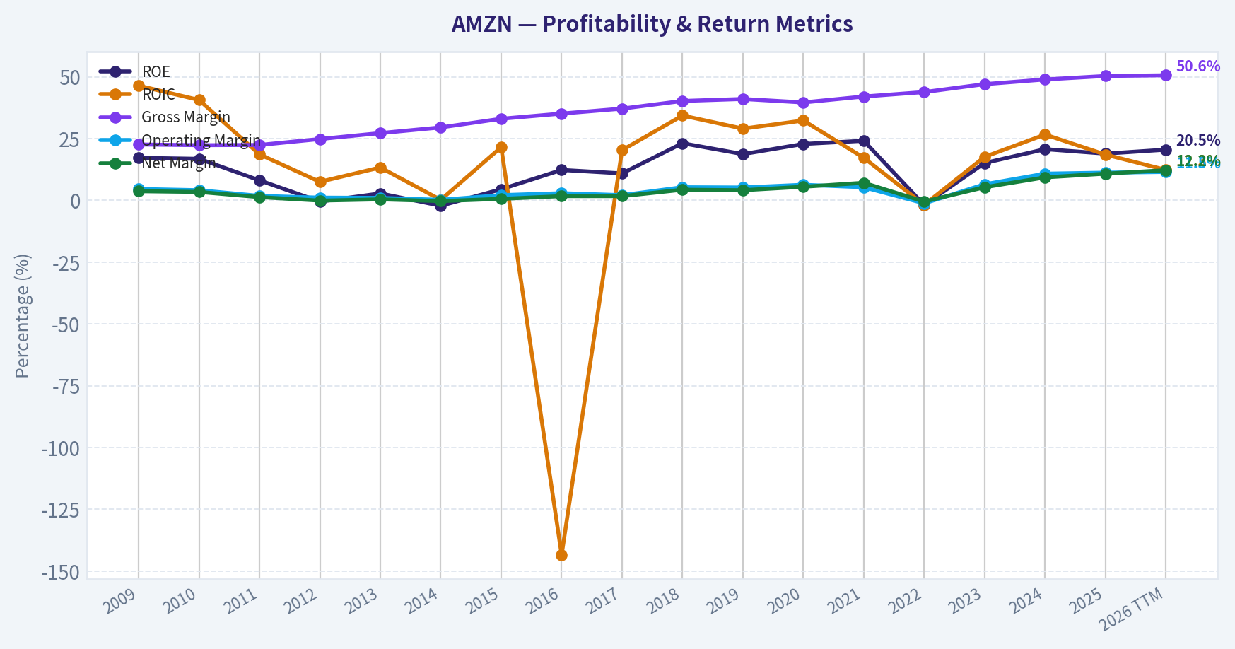 Year Financial Metrics (Profitability)