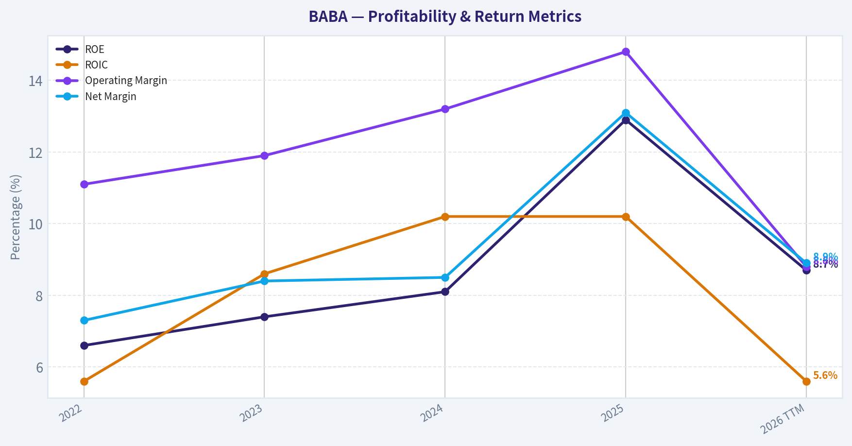Year Financial Metrics (Profitability)