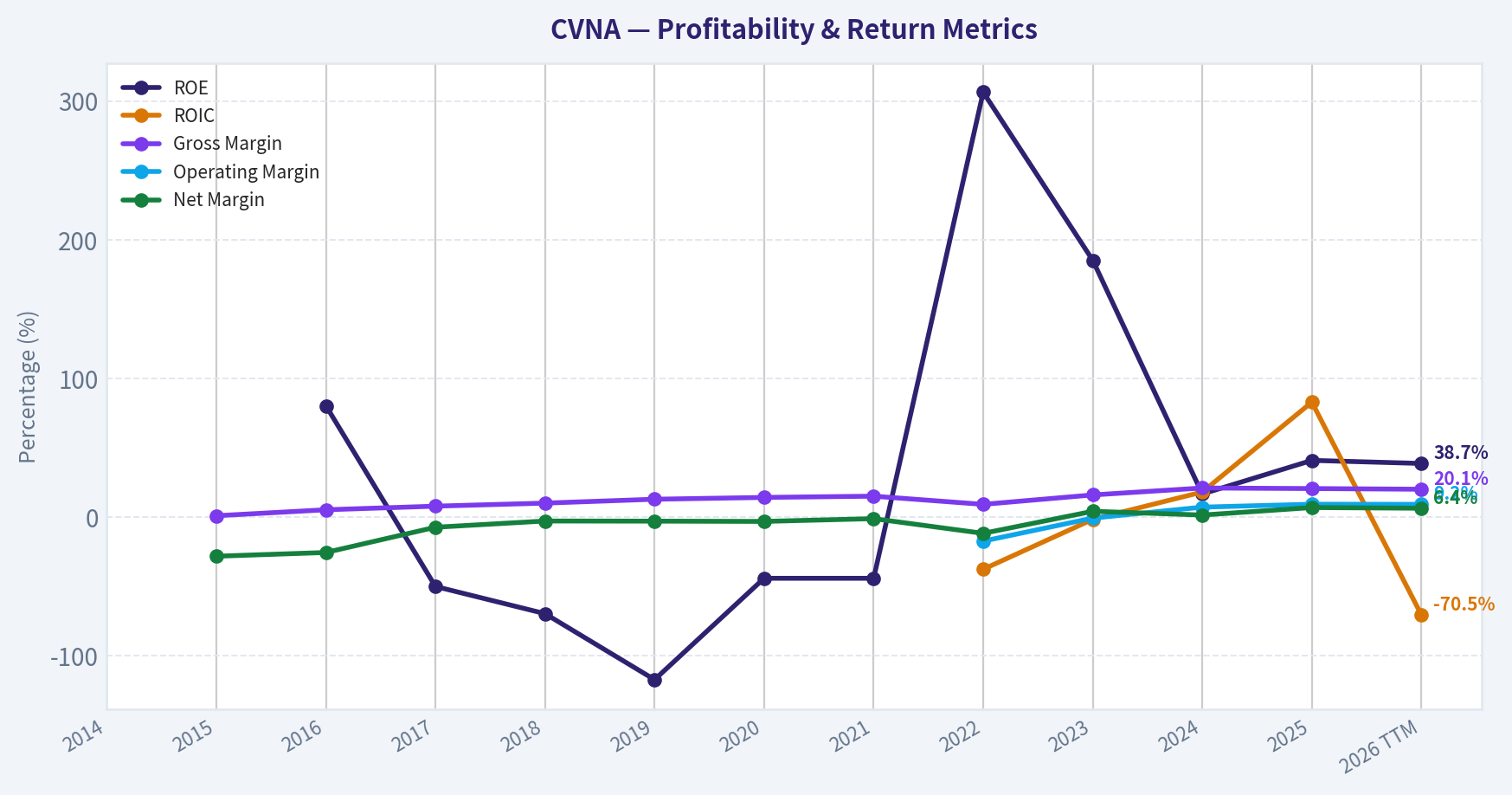 Year Financial Metrics (Profitability)