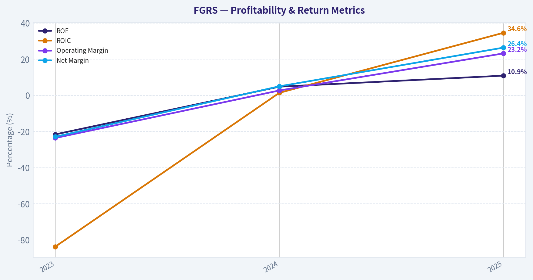 Year Financial Metrics (Profitability)