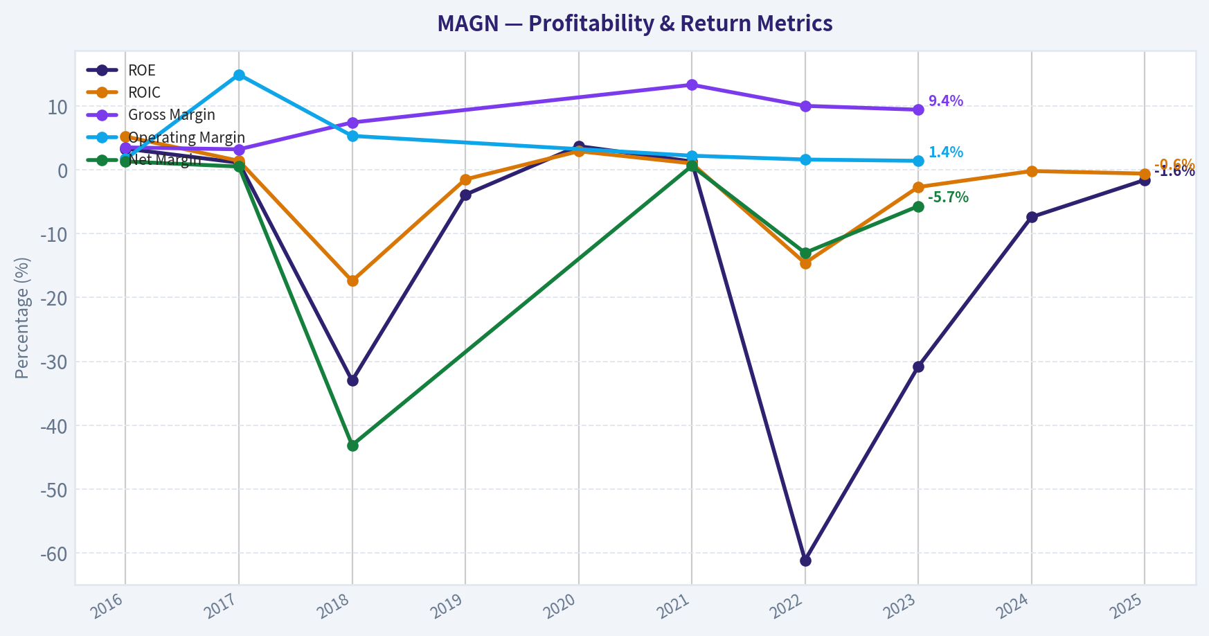 Year Financial Metrics (Profitability)