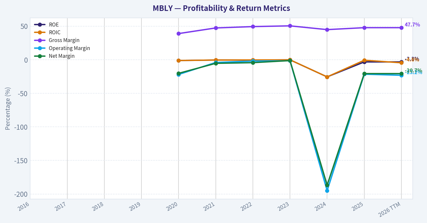 Year Financial Metrics (Profitability)