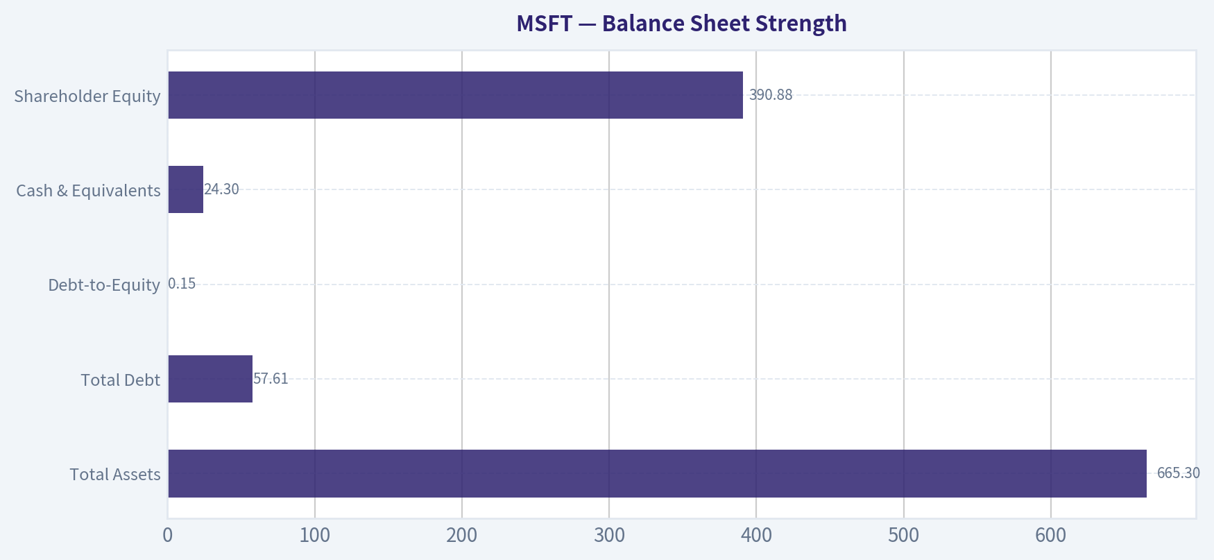 Balance Sheet Strength