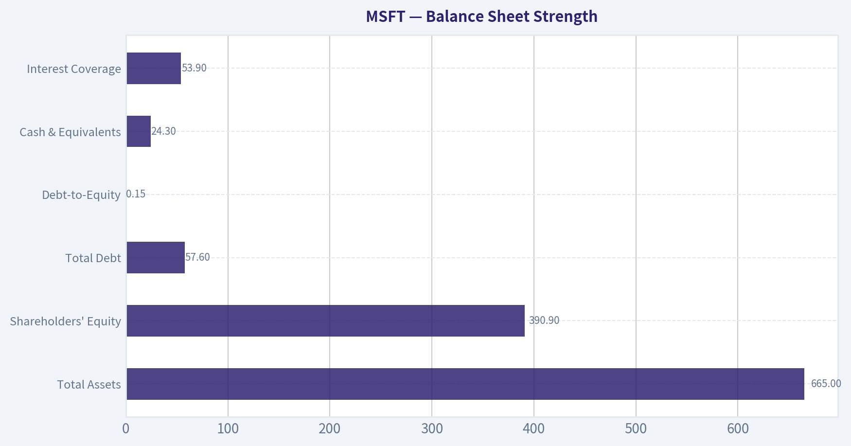 Balance Sheet Strength