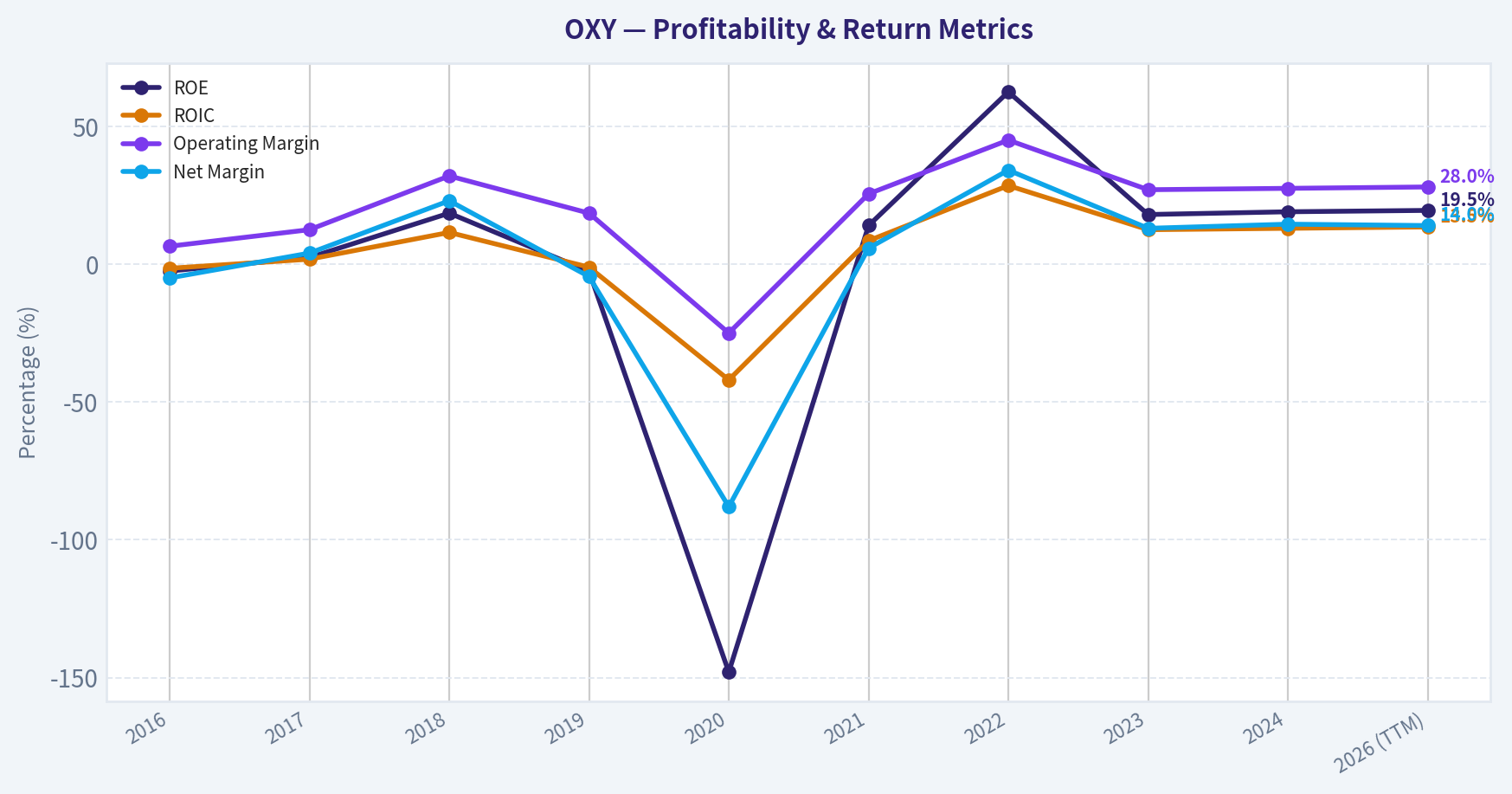 Year Comprehensive Historical Data Table (Profitability)