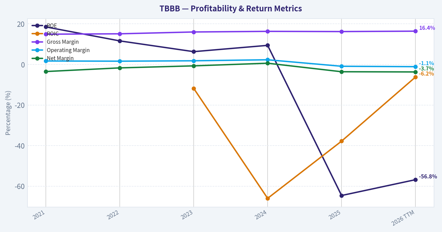 Year Financial Metrics (Profitability)