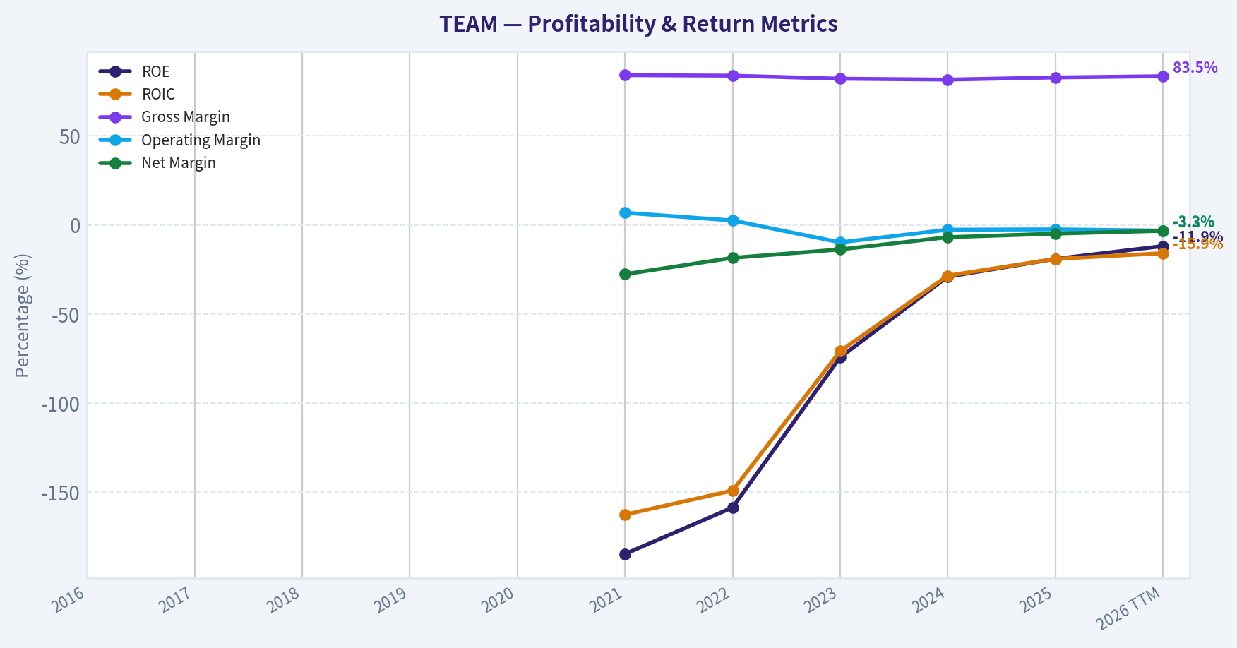 Year Financial Metrics (Profitability)